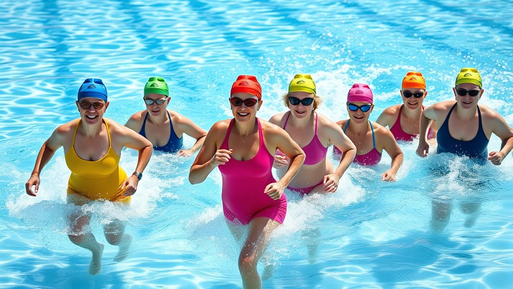 water based exercise activities