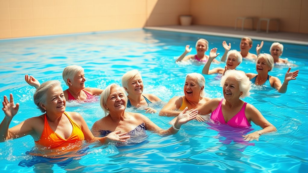 water exercise benefits seniors