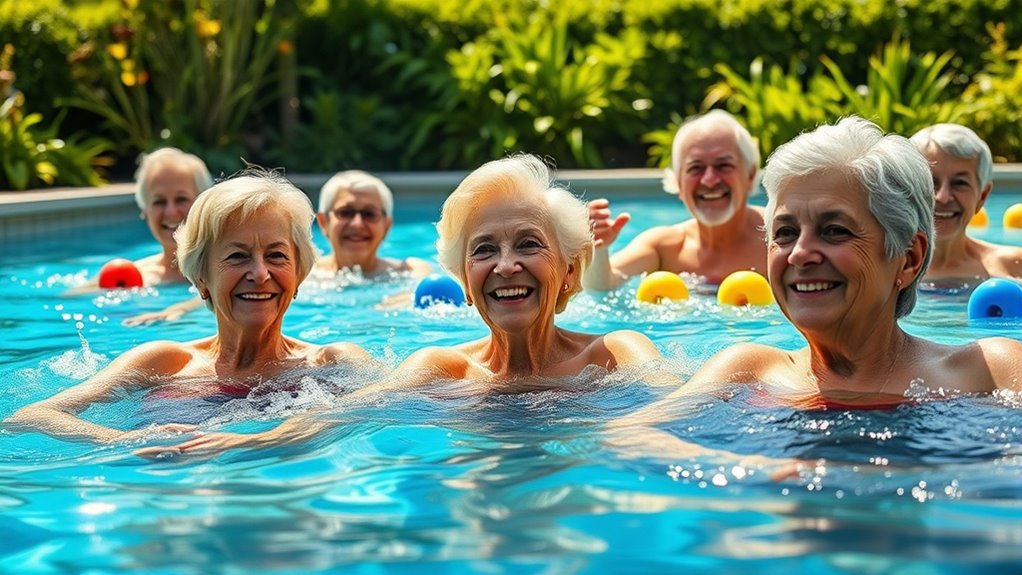 water fitness progression ahead