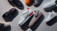 nike sneakers highlighted here