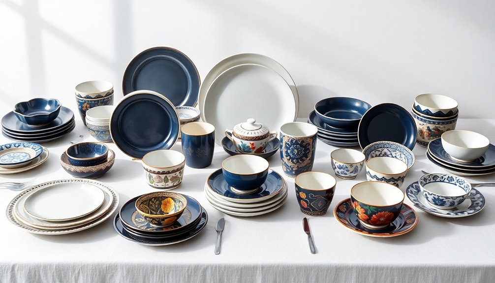 stylish dinnerware set options