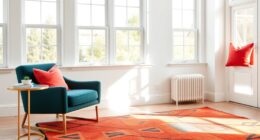 accent colors brighten spaces