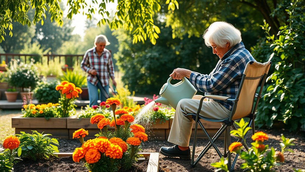 accessible and safe gardening