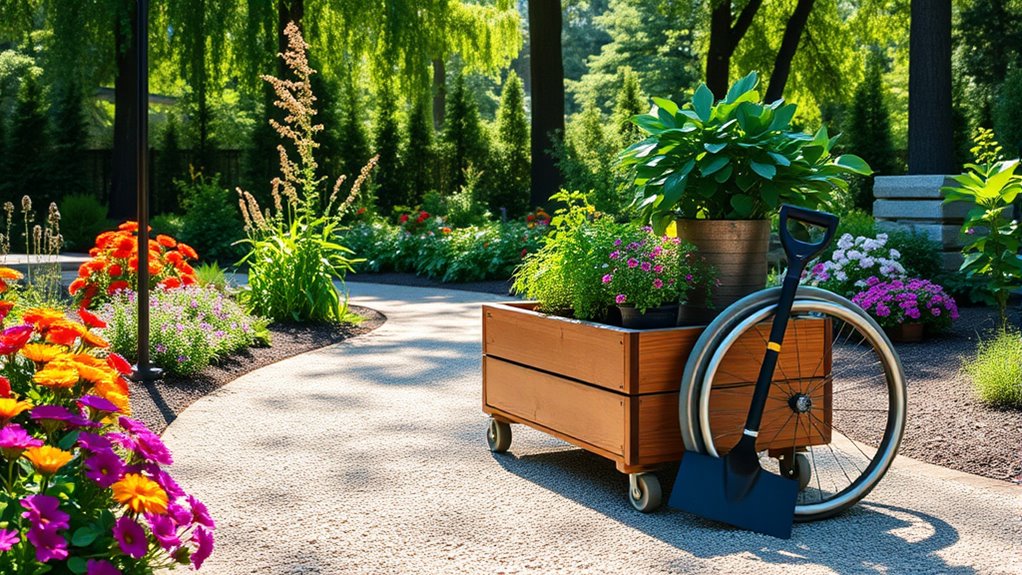 accessible elevated space optimized gardening