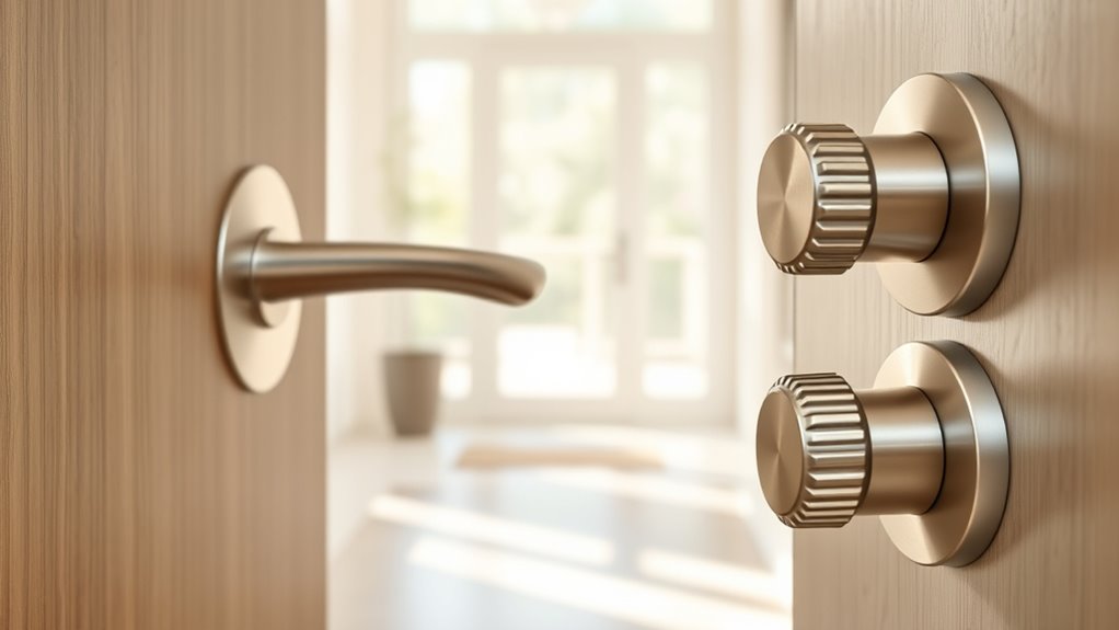 accessible ergonomic door handles