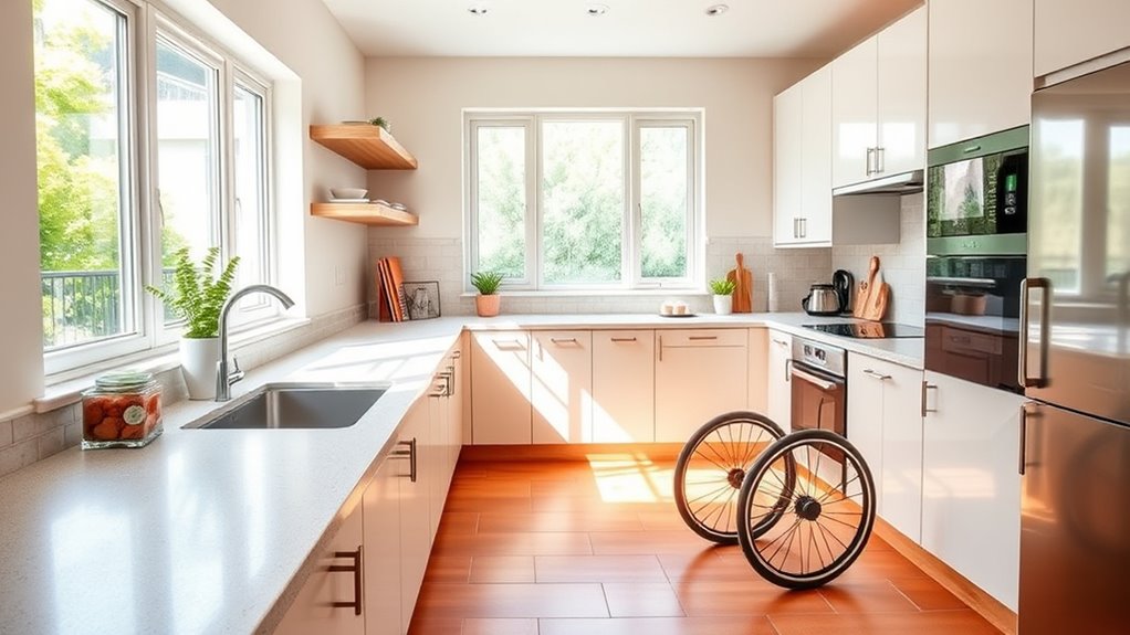 accessible safe adaptable kitchen