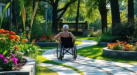 accessible wheelchair garden design