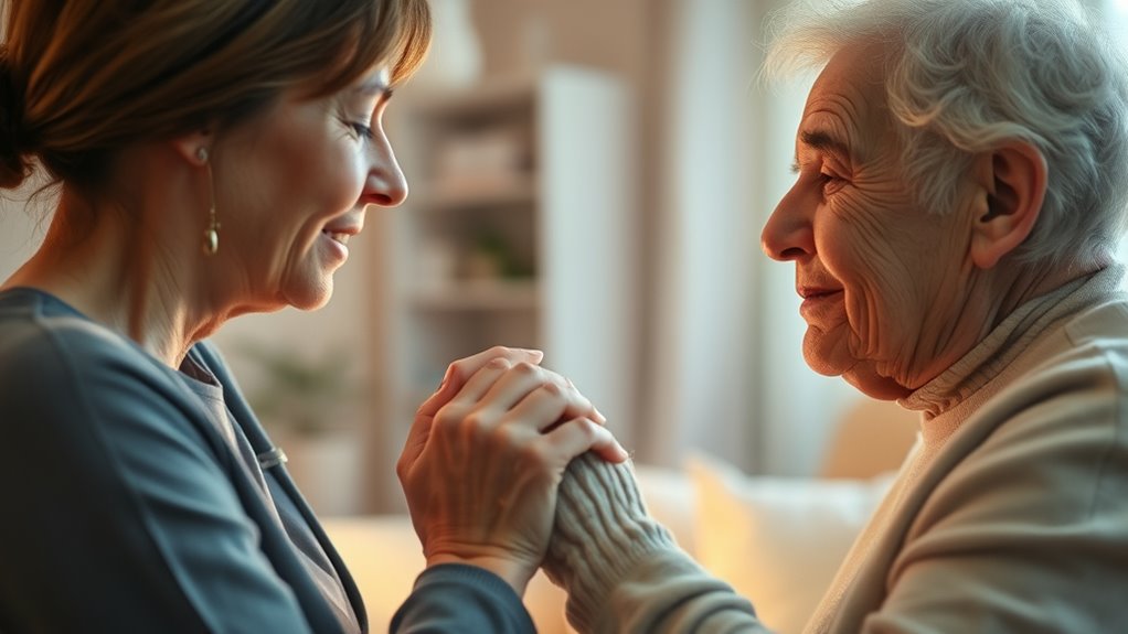 address emotional needs patiently