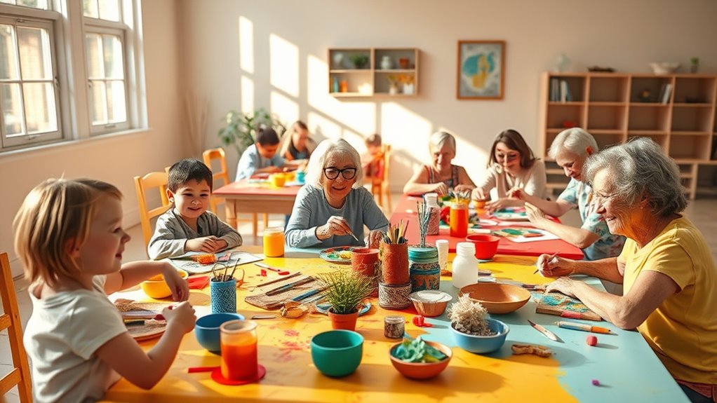 age specific art therapy benefits