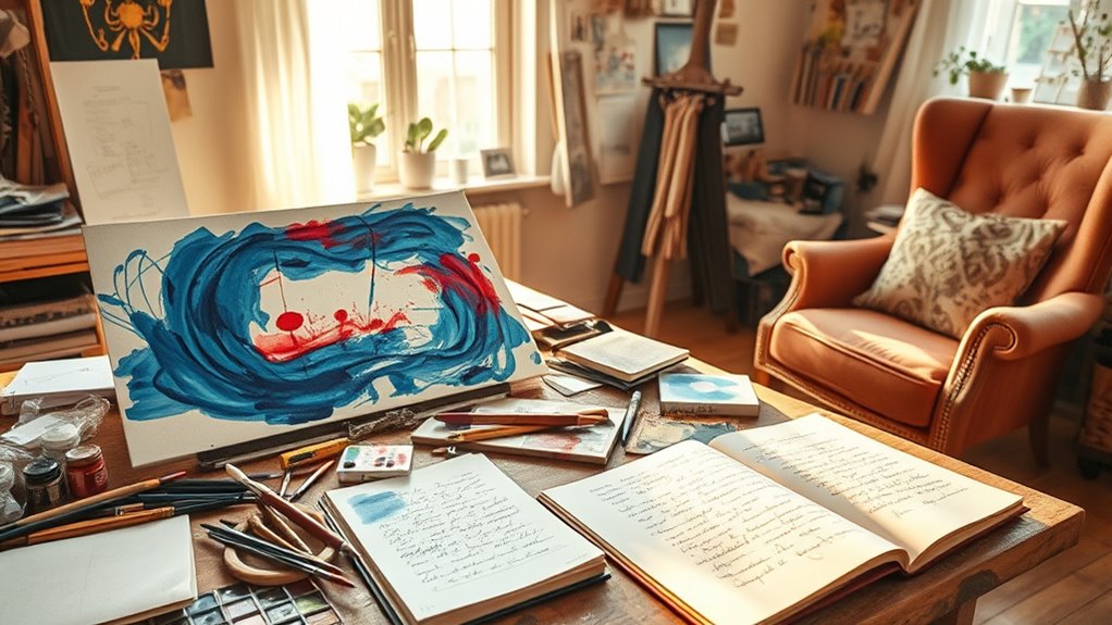 artistic self exploration enhances confidence