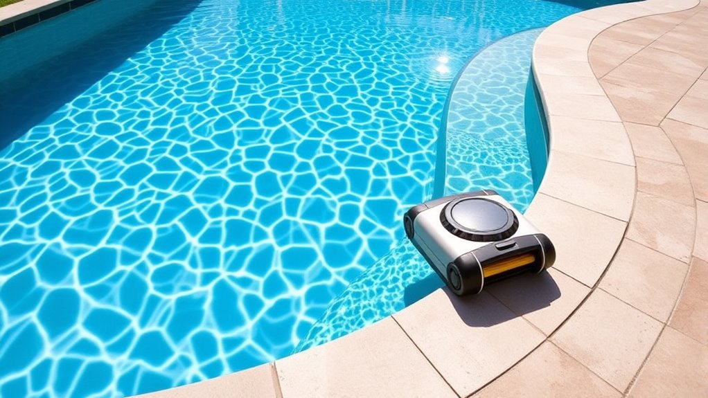 assess pool size and shape