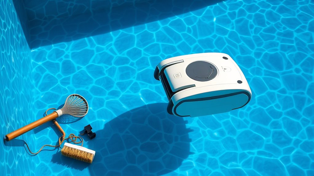 automated efficient pool cleaning