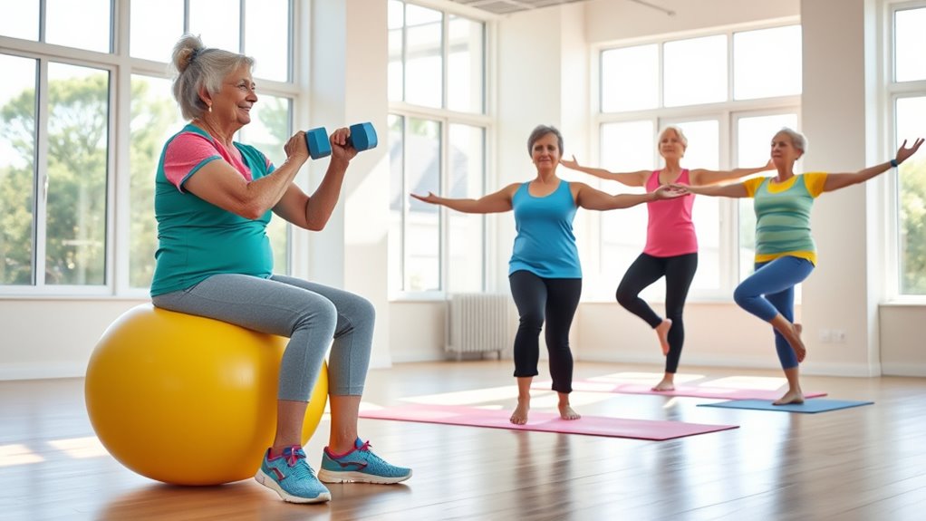 balance strength fall prevention