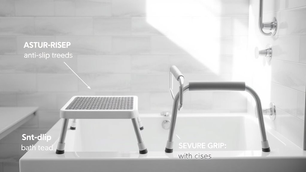bath step accessories