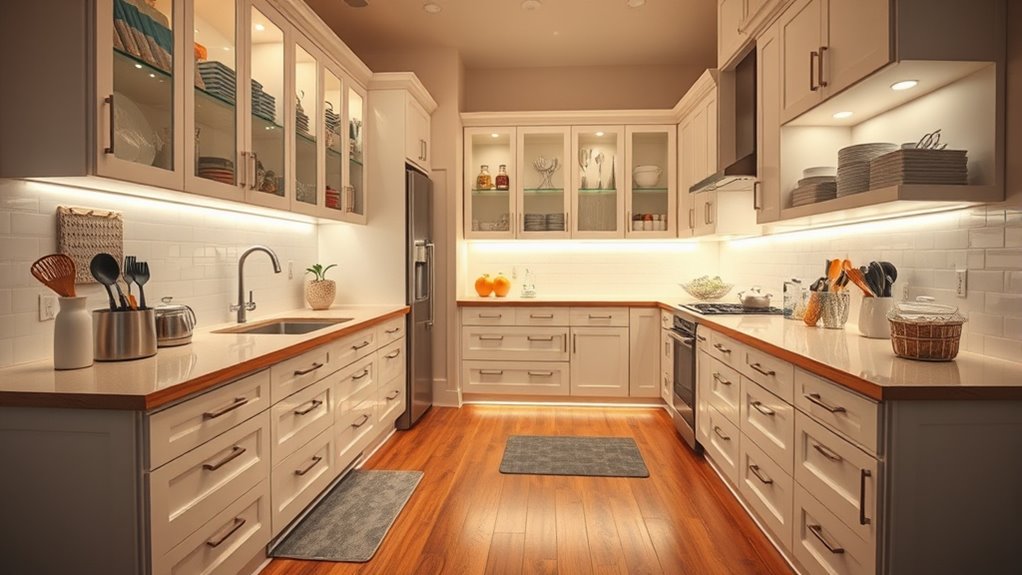 bright organized safe kitchen