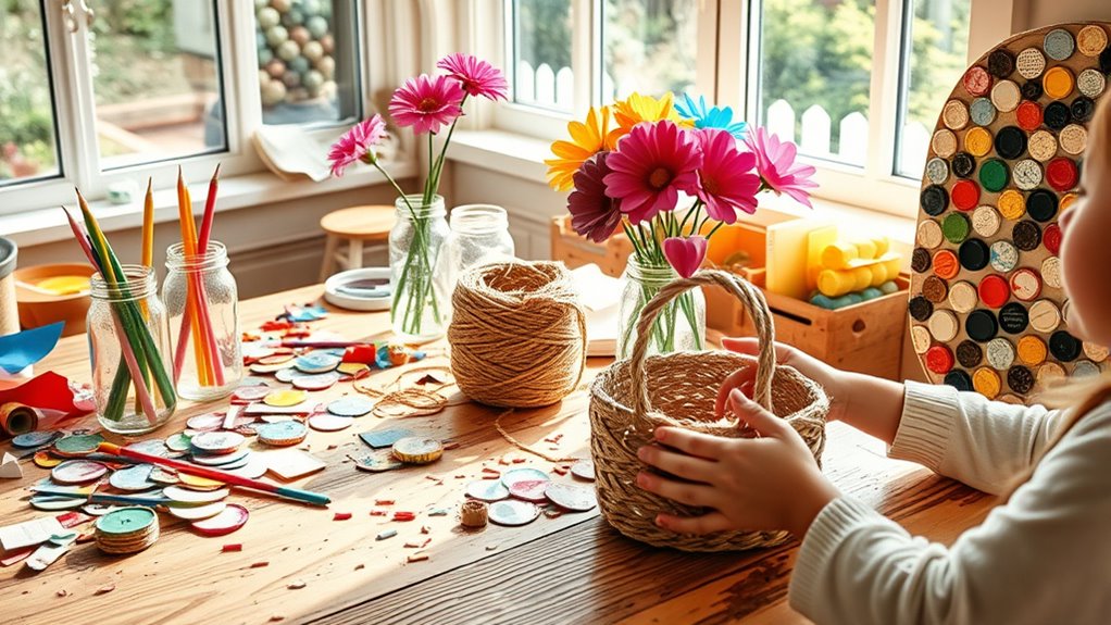 budget friendly household crafts