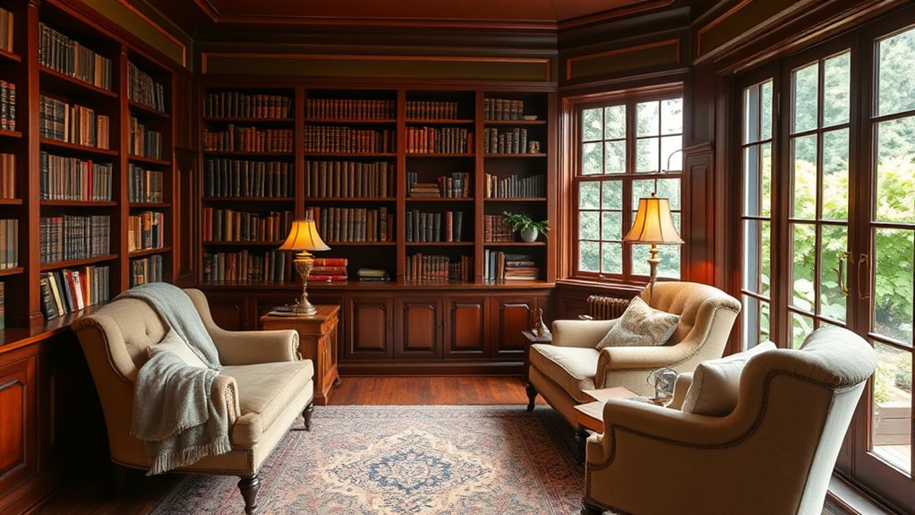 calming cozy natural ambiance