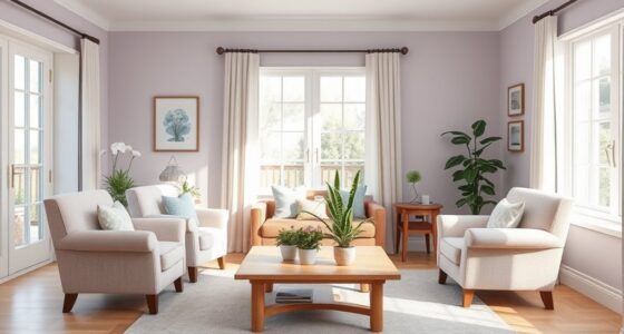 calming senior living colors