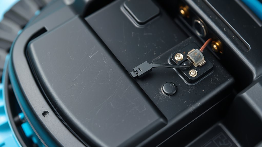 check battery for signs