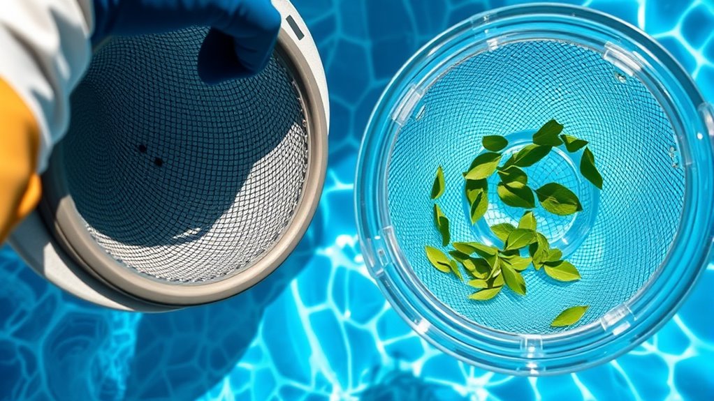 clean and inspect baskets