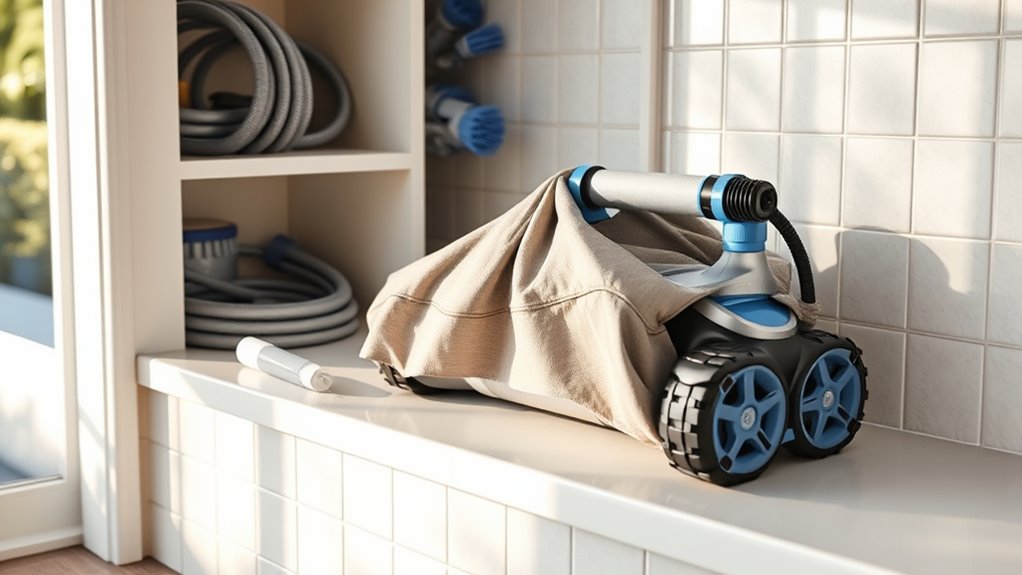 clean dry store properly
