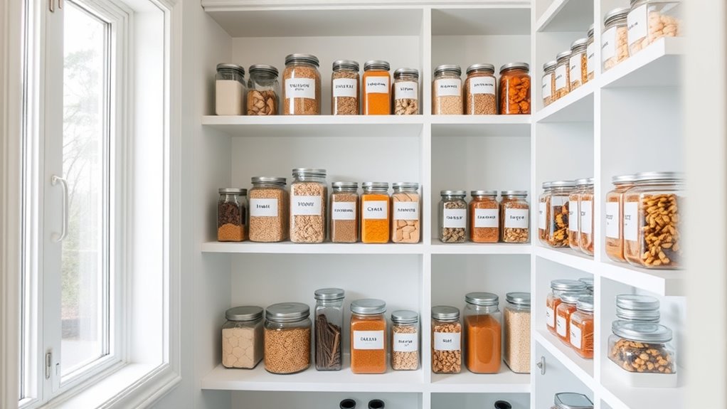 clear labels enhance organization