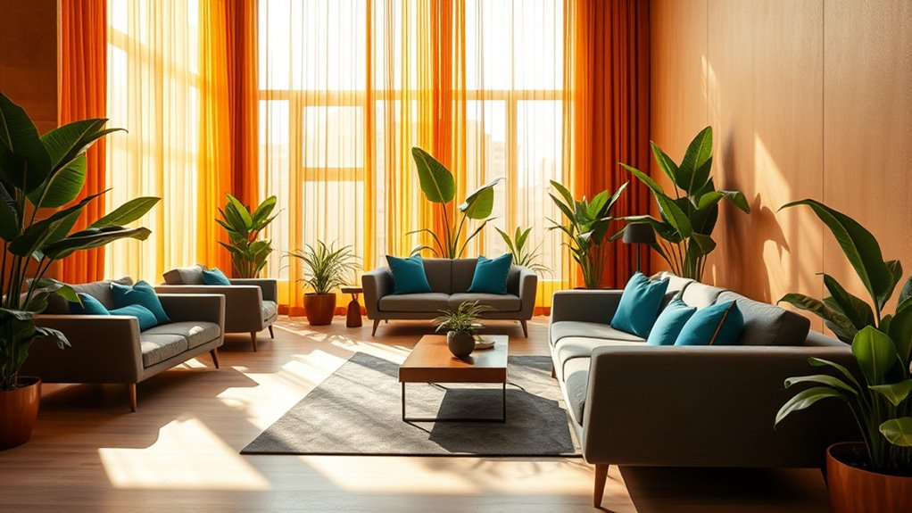 colors shape spatial perception