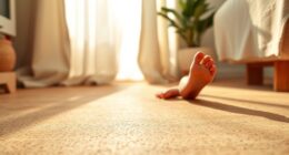 comfortable and foot friendly flooring