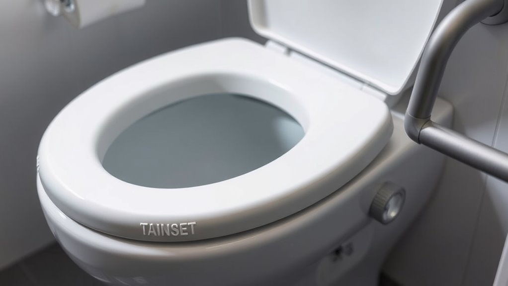 comfortable secure toilet aids