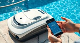 configure and program robotic pool cleaner