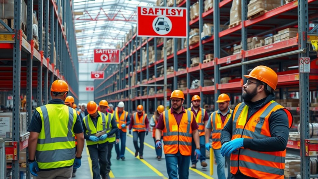 consistent color coding enhances safety
