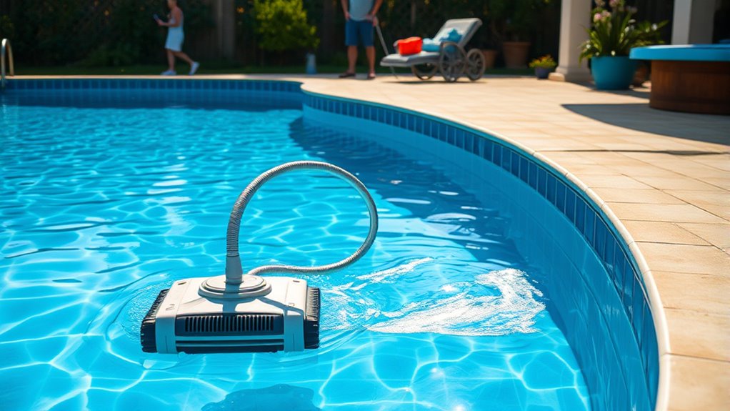 consistent pool cleaning schedule