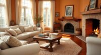 cozy inviting living space