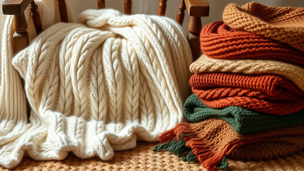 cozy textile and fabric options