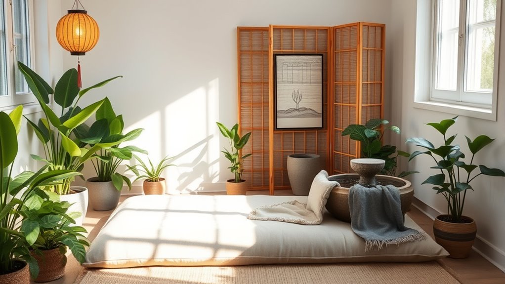 create a peaceful clutter free sanctuary