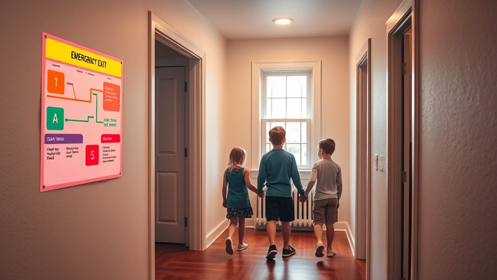 create and practice escape plan