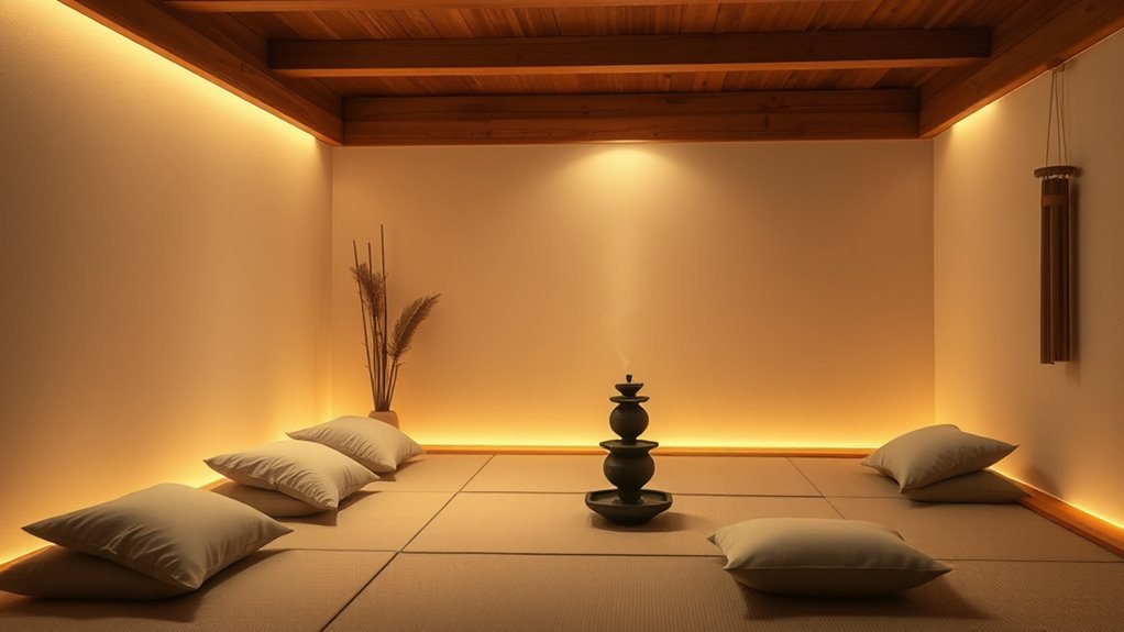 create calming ambient environment