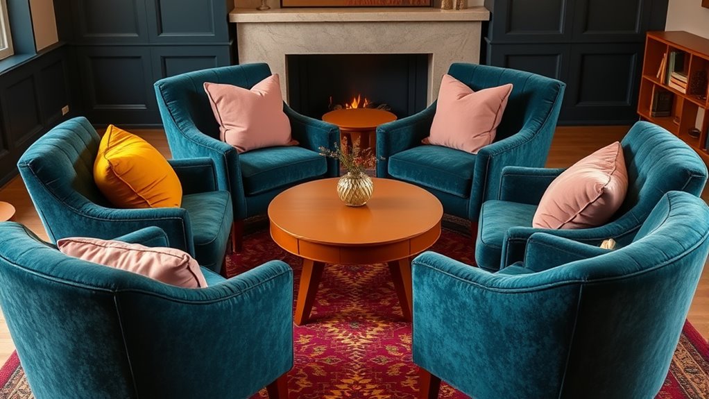 create inviting textured color zones