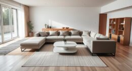 create spacious accessible layout