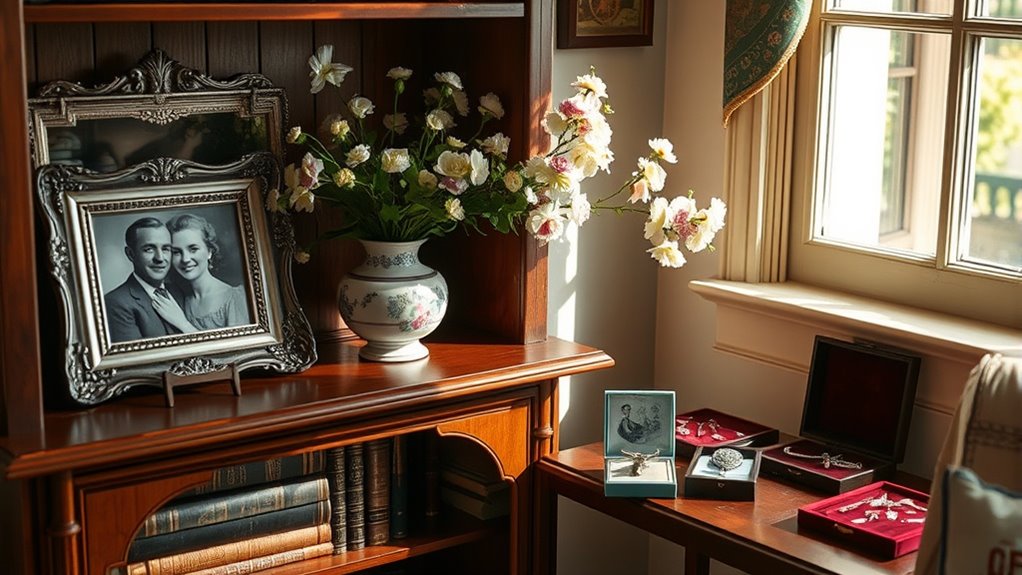 creative heirloom display ideas