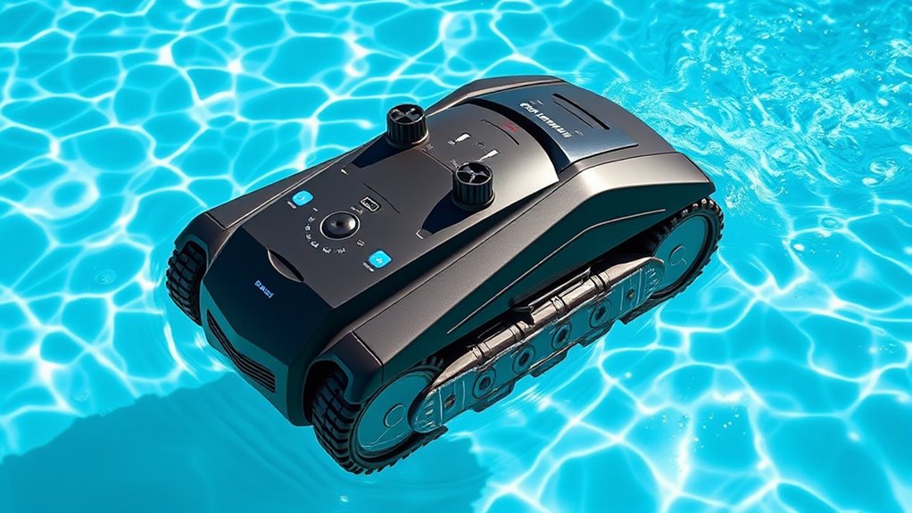 customizable pool cleaning features