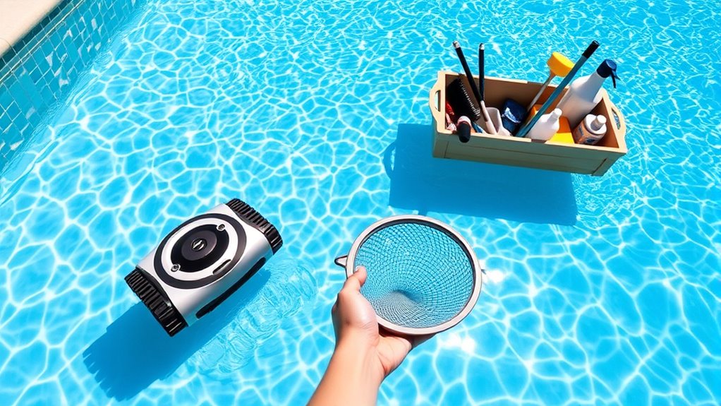 daily pool water maintenance