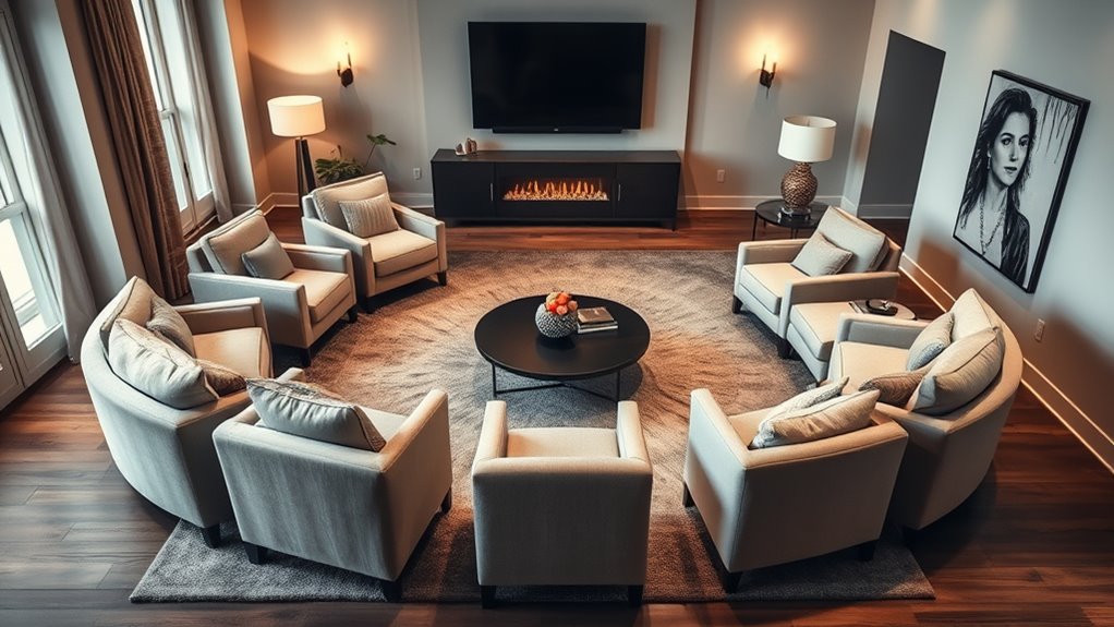 define zones with rugs