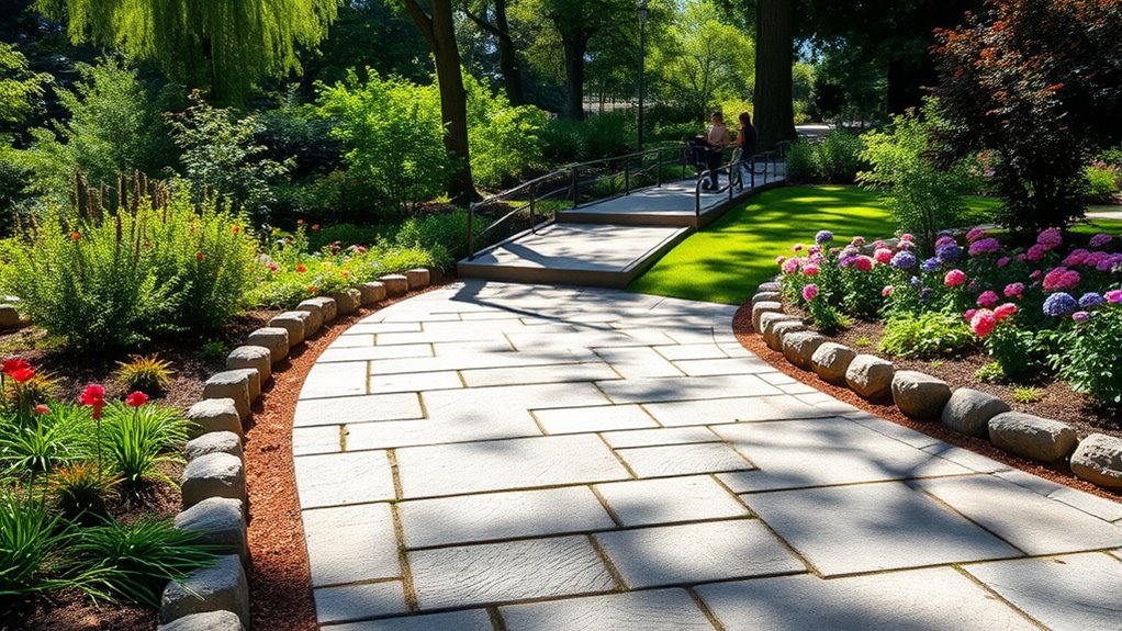 design accessible pathways and surfaces