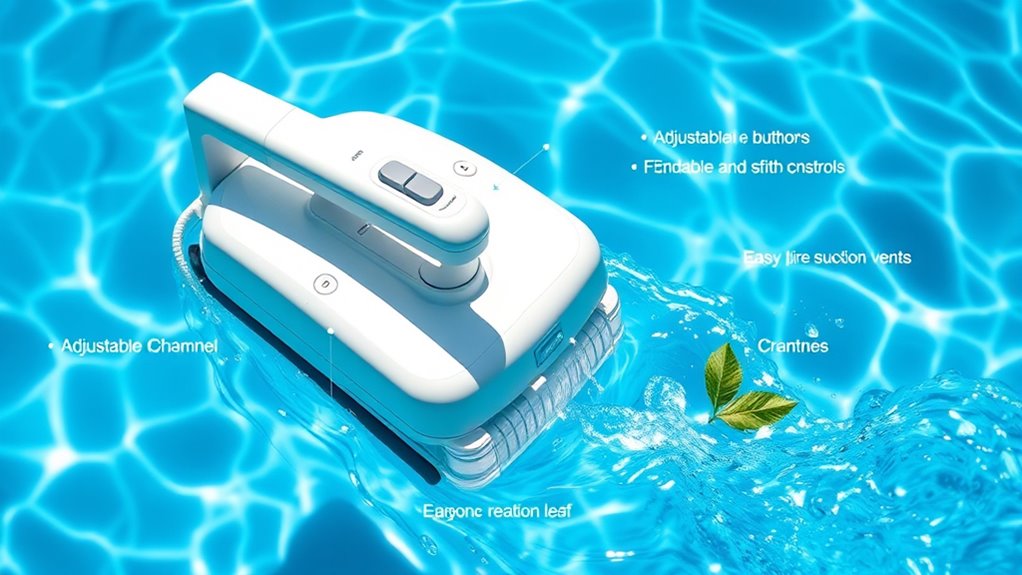 easy intuitive pool cleaning