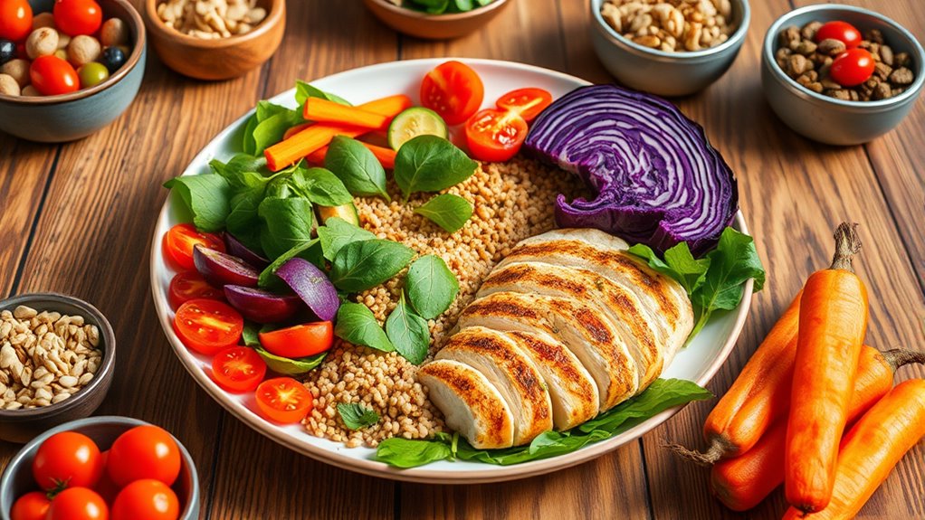 eat diverse balanced nutrients