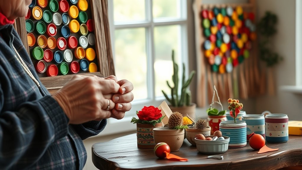 eco friendly recycled craft ideas