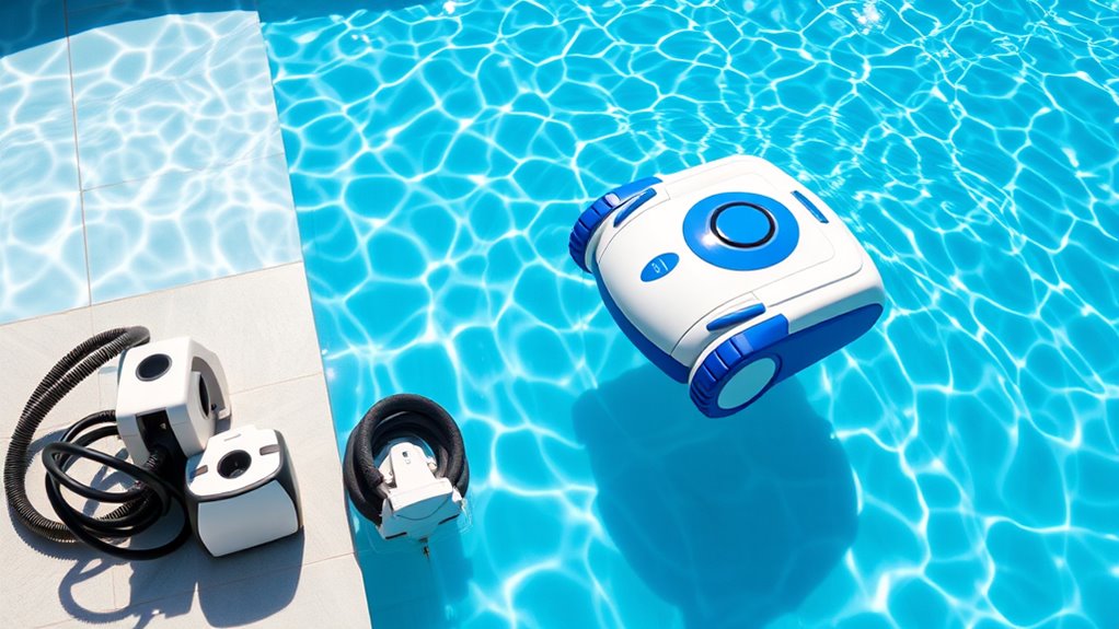 efficient automated pool cleaning