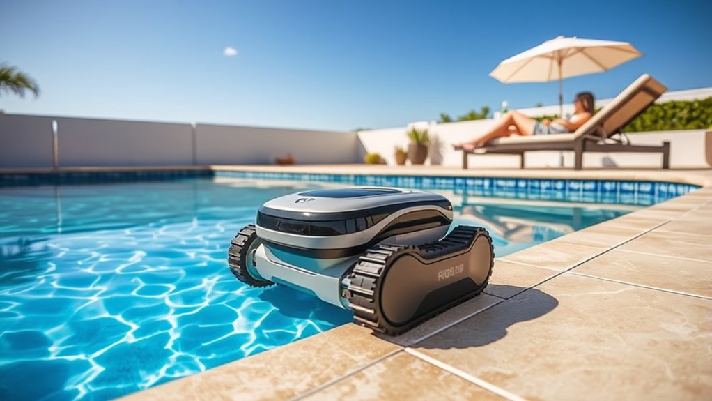 efficient time saving pool cleaning