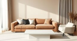 elegant minimalist neutral tones